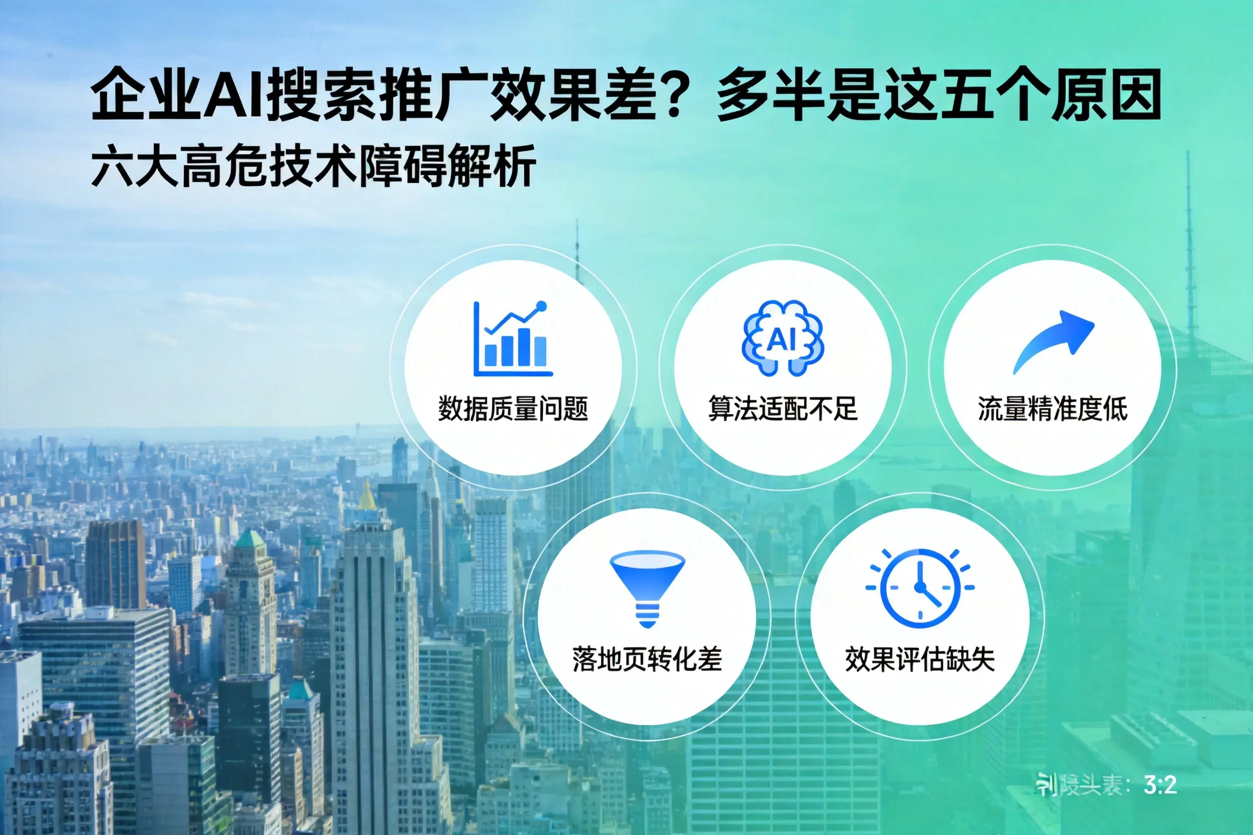 渠县企业AI搜索推广效果差?多半是这五个原因